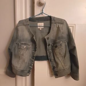 Cropped Jean Jacket